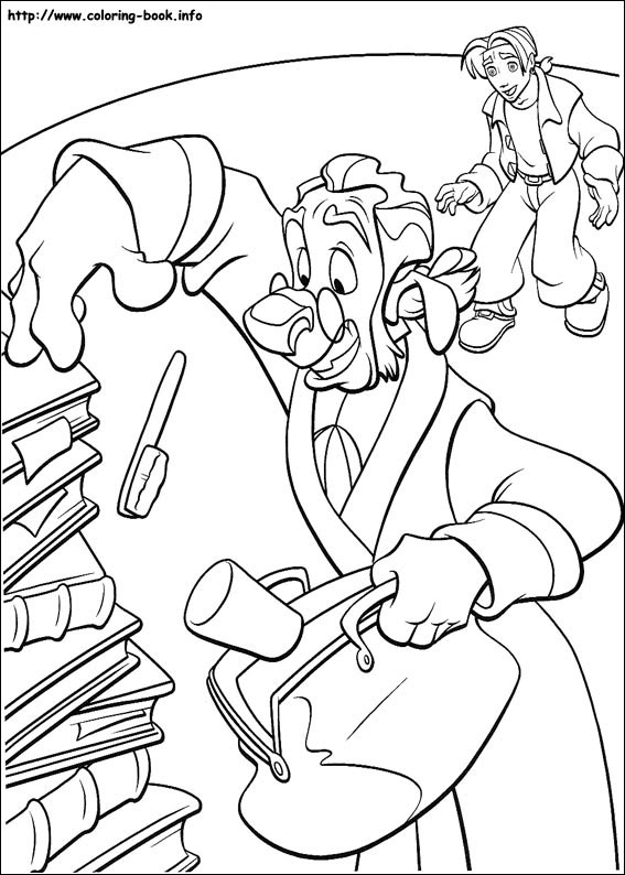 Treasure Planet coloring picture